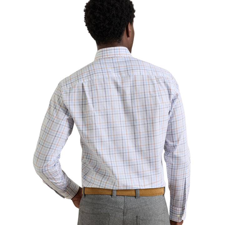 Arthur Cotton Sport Shirt in Windy Blue