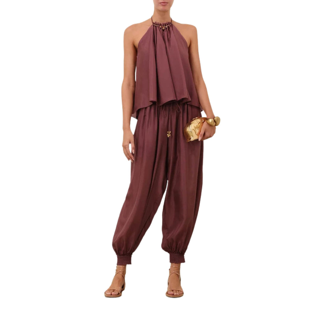 Aster Harem Pant in Musk