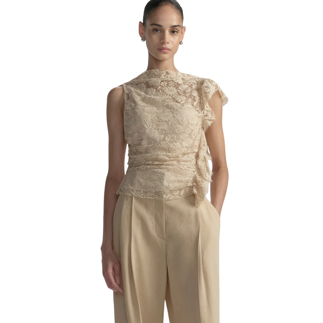 Astrid Top in Crema Dolce