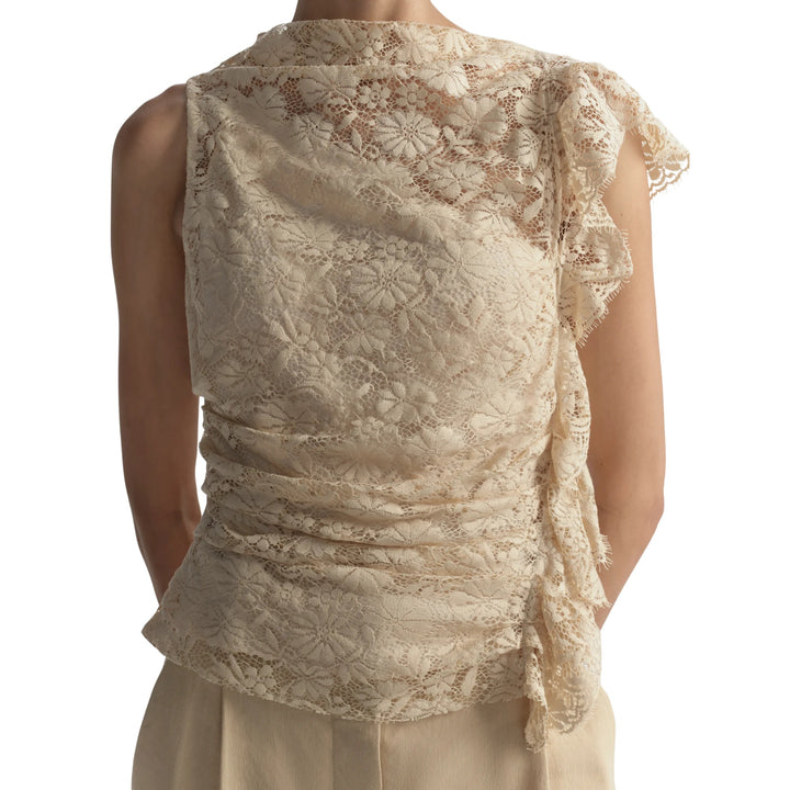 Astrid Top in Crema Dolce
