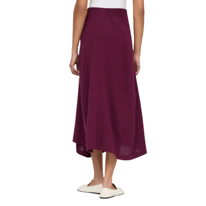 Asymmetric Knit Skirt