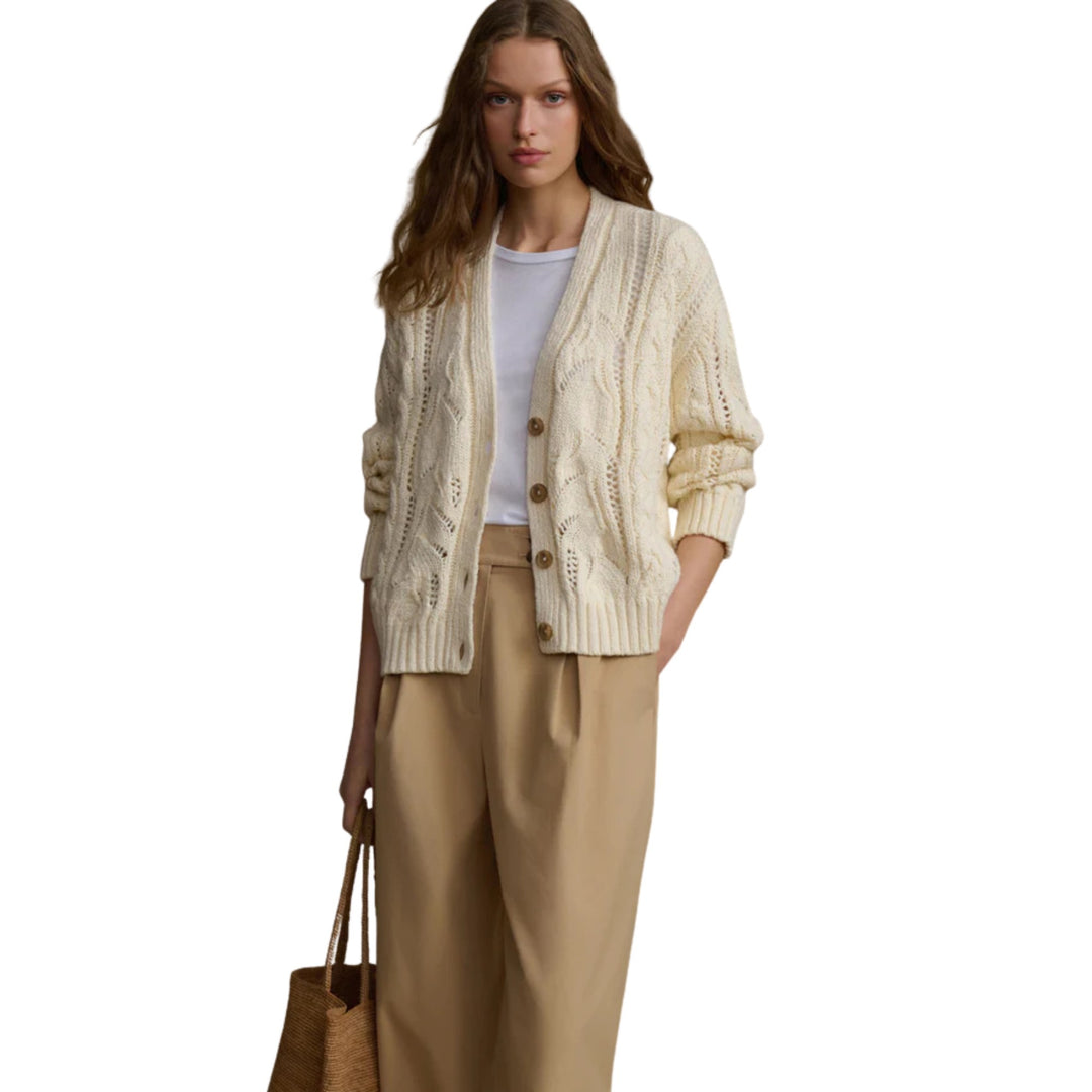 Audrey Cardigan in Cream