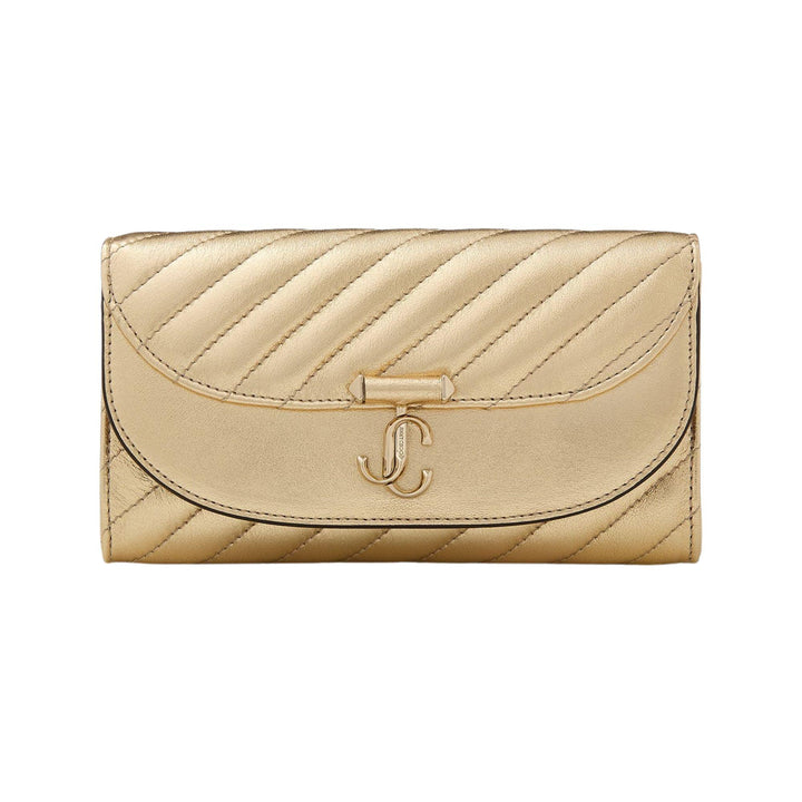 Curve Wallet in Shiny Gold