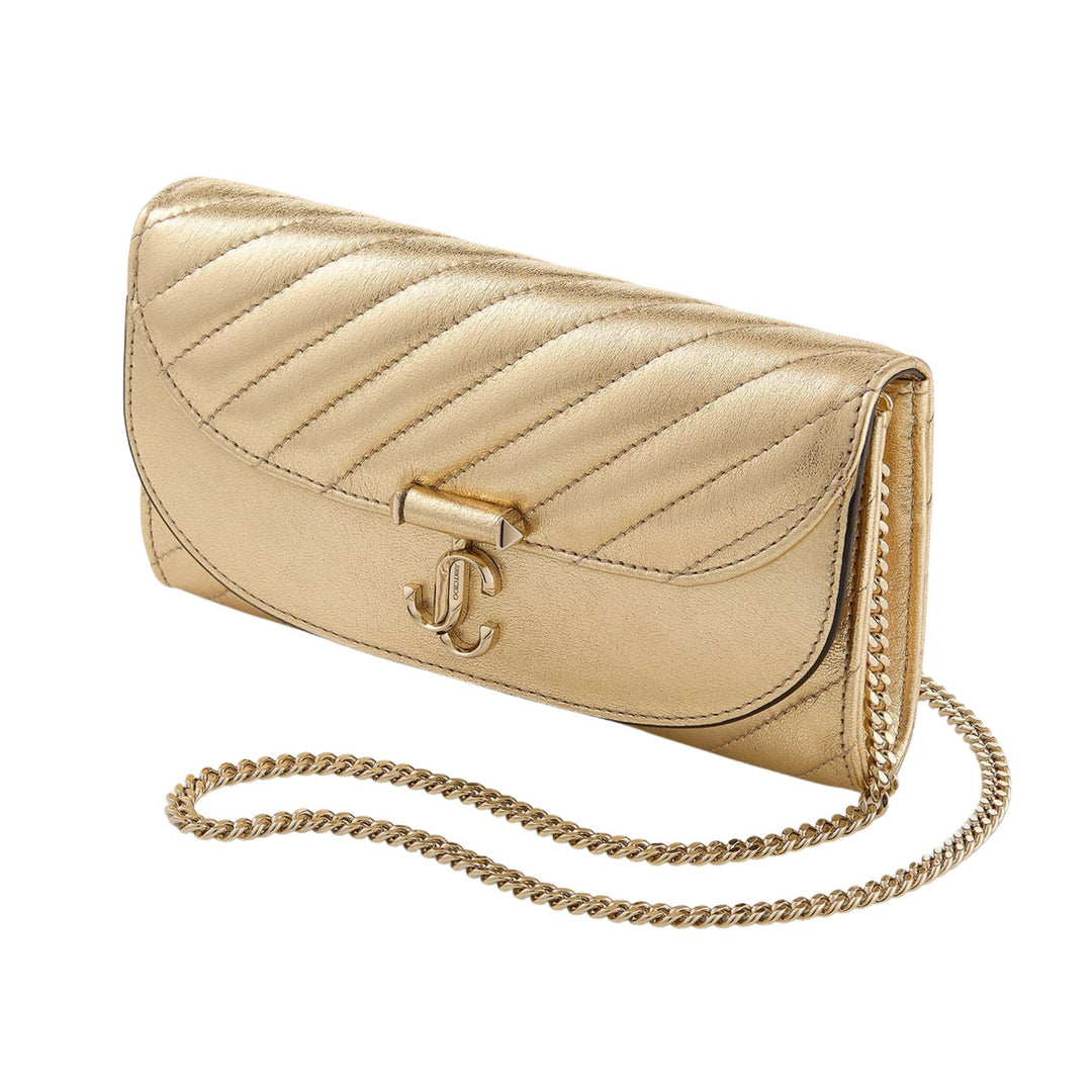 Curve Wallet in Shiny Gold