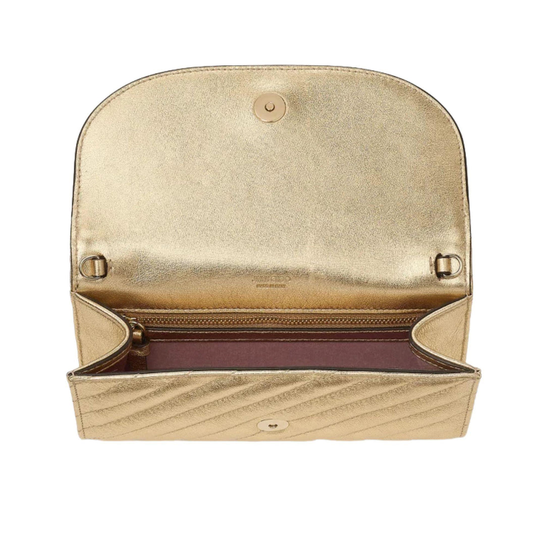 Curve Wallet in Shiny Gold