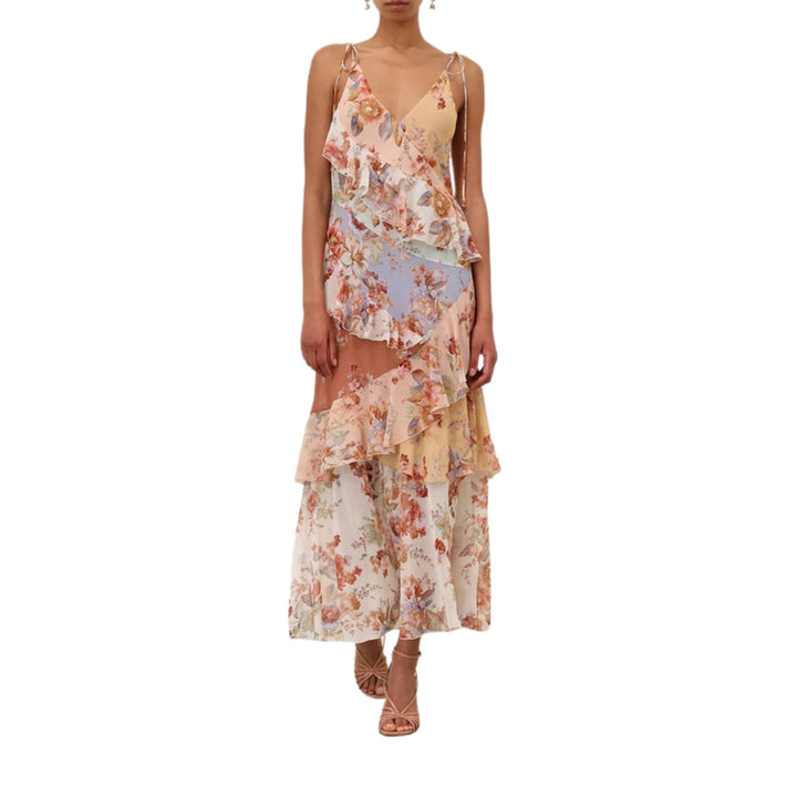 Awaken Frilled Slip Dress