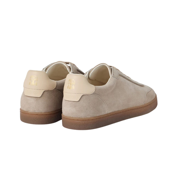 Suede Sneakers - Tan