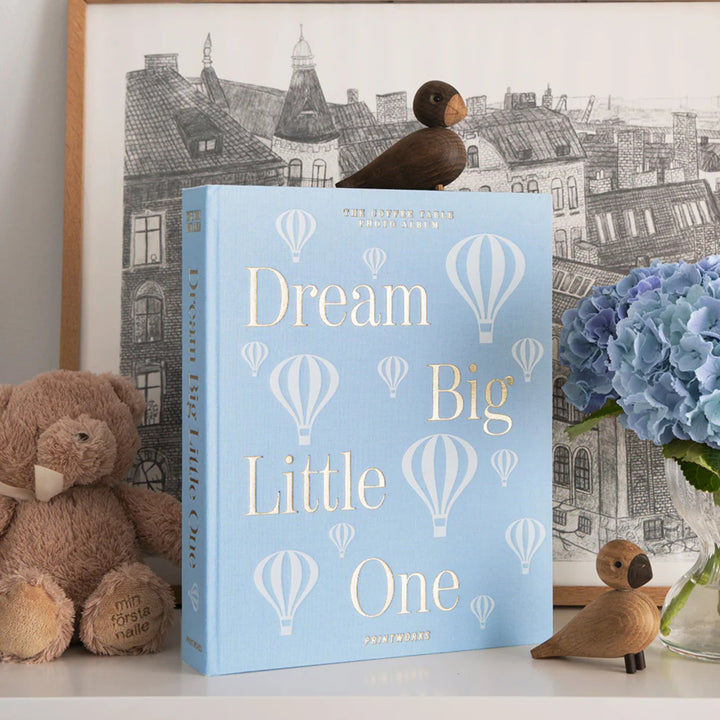 Baby Album: Dream Big Little One, Light Blue