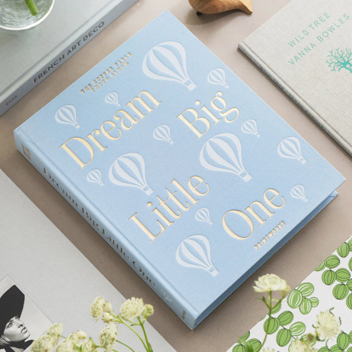 Baby Album: Dream Big Little One, Light Blue