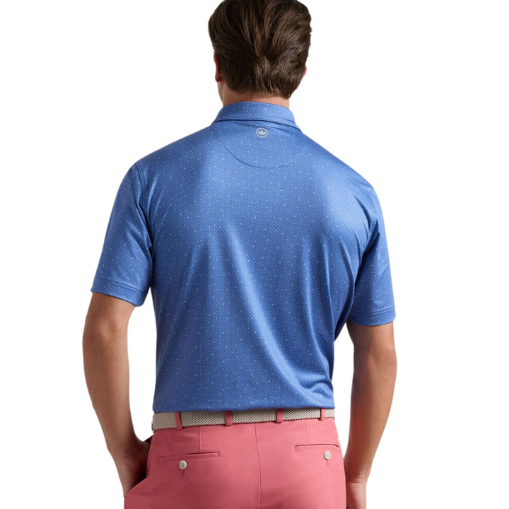 Barrier Performance Jersey Polo in Windsor Blue
