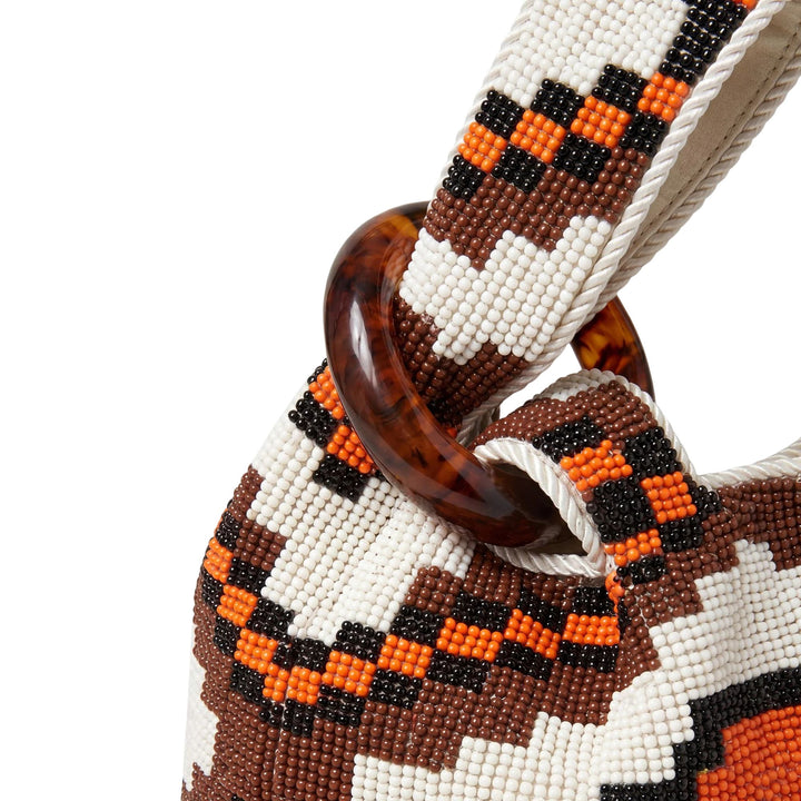 Beaded Veronica Beard Swing Bag
