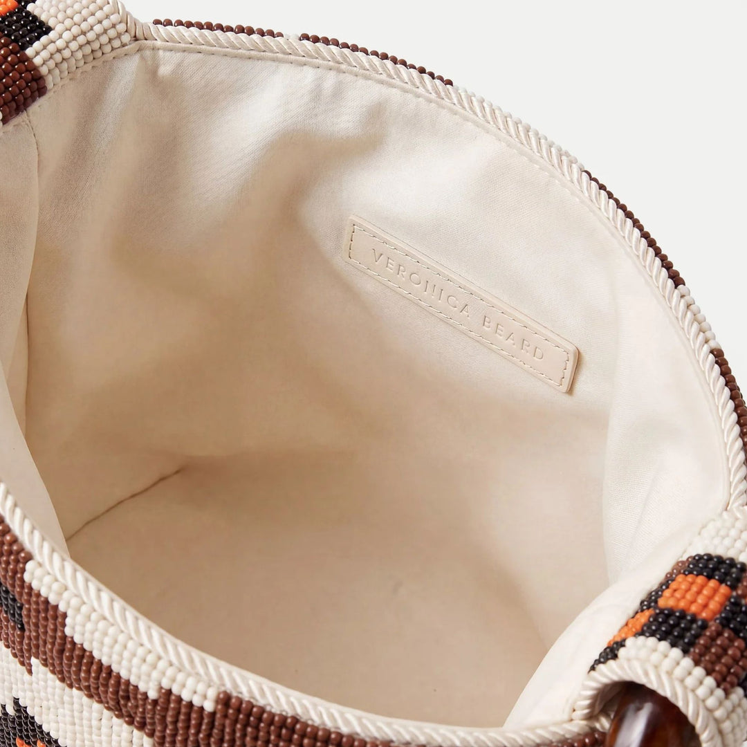 Beaded Veronica Beard Swing Bag
