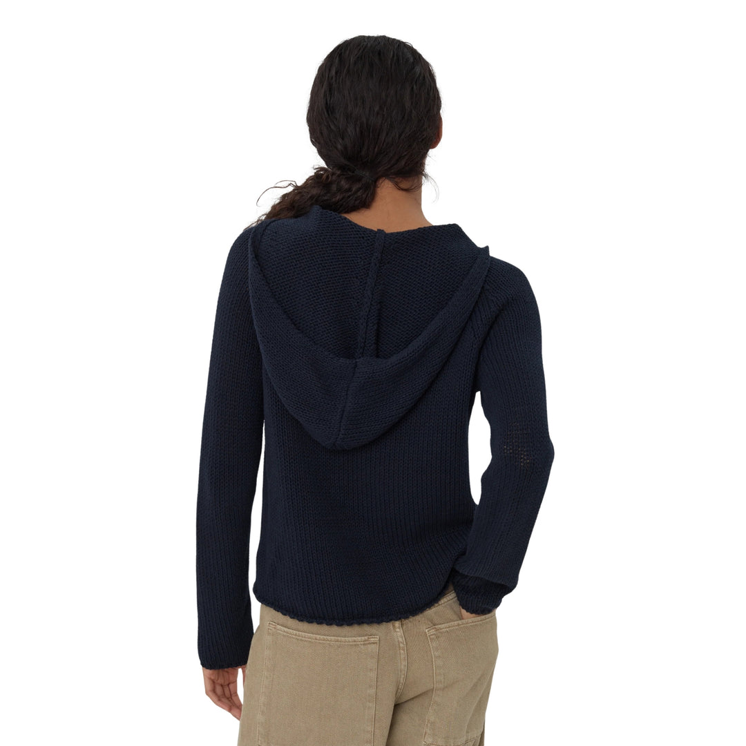 Bear Zip Up in Navy