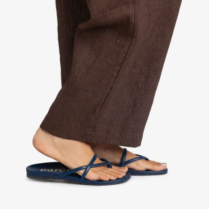 Belany Sandal in SIlver Nappa