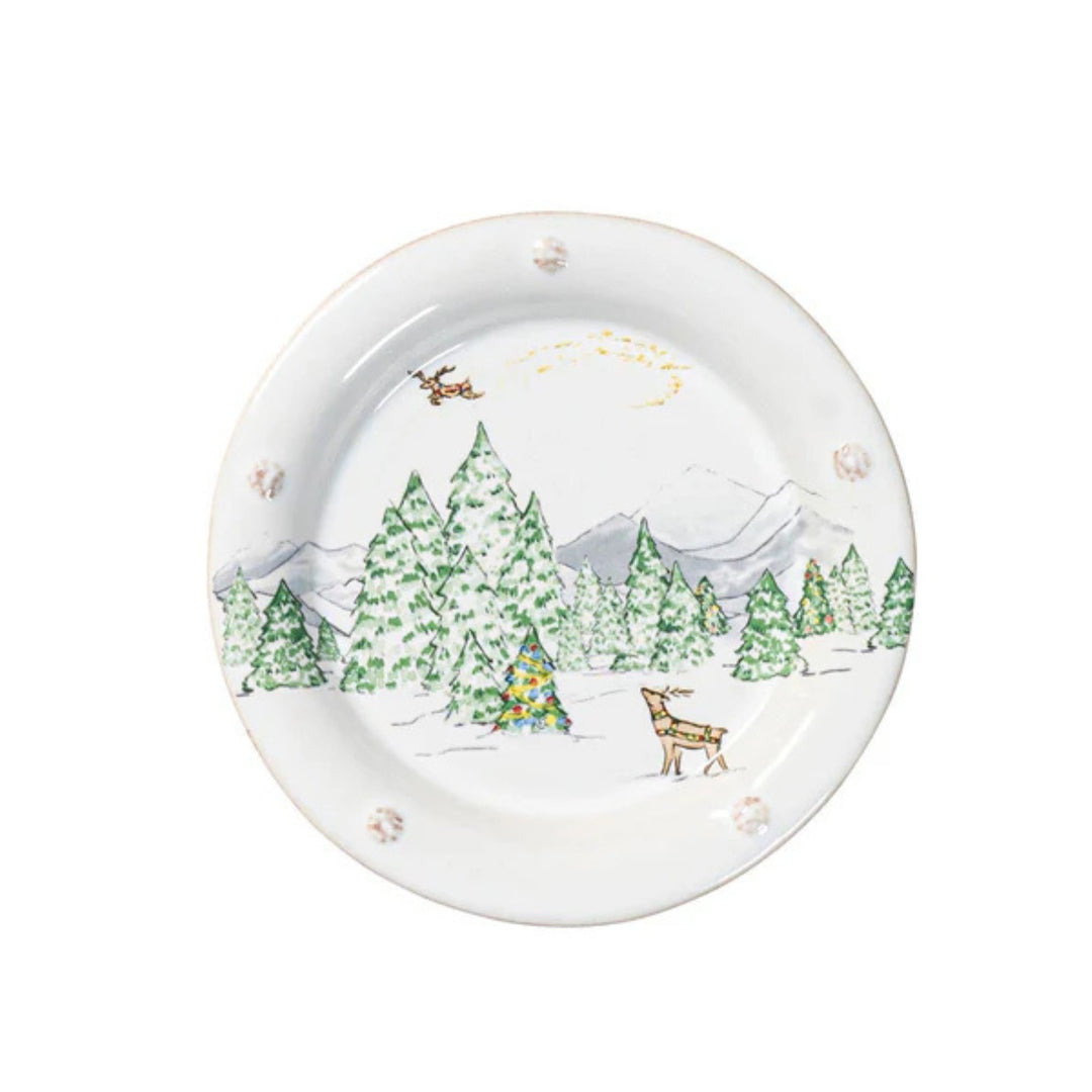 Berry & Thread North Pole Cocktail Plates Set/4