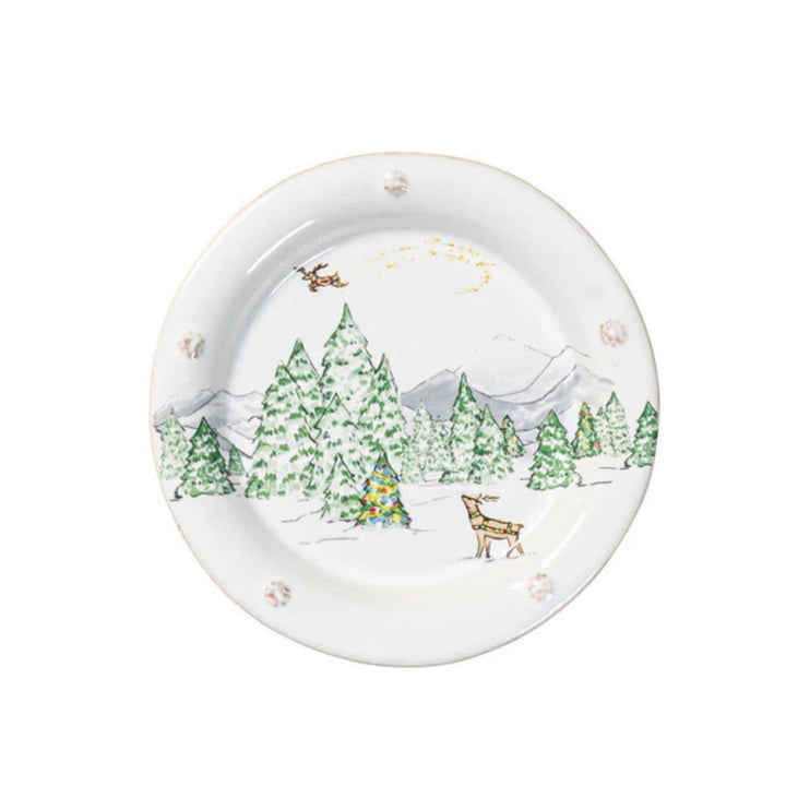 Berry & Thread North Pole Cocktail Plates Set/4