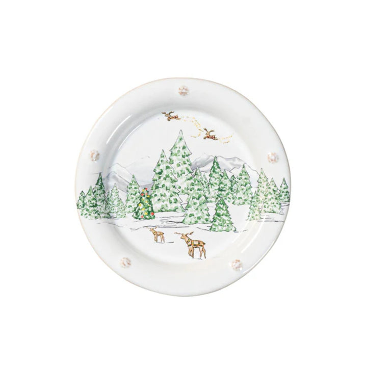 Berry & Thread North Pole Cocktail Plates Set/4
