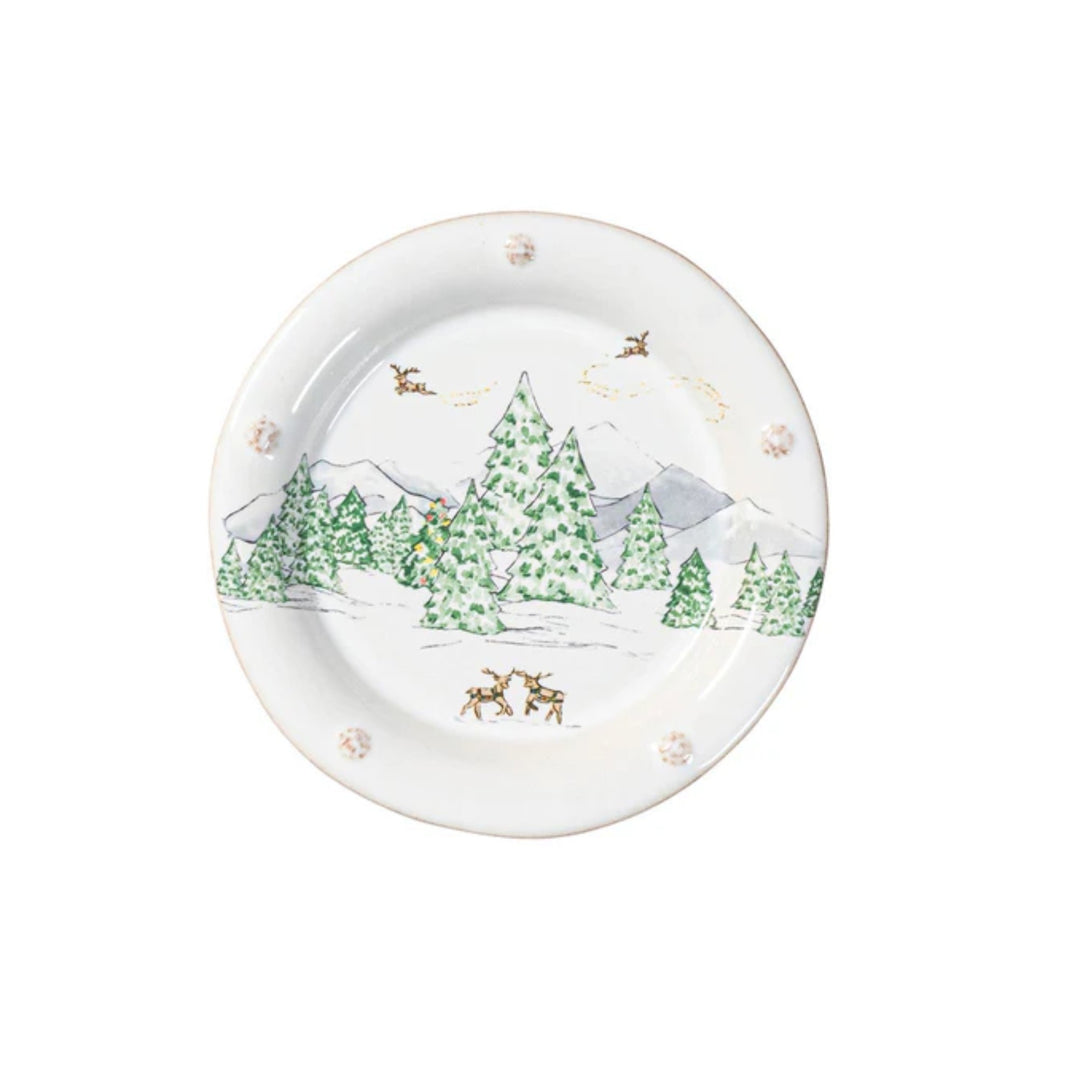 Berry & Thread North Pole Cocktail Plates Set/4