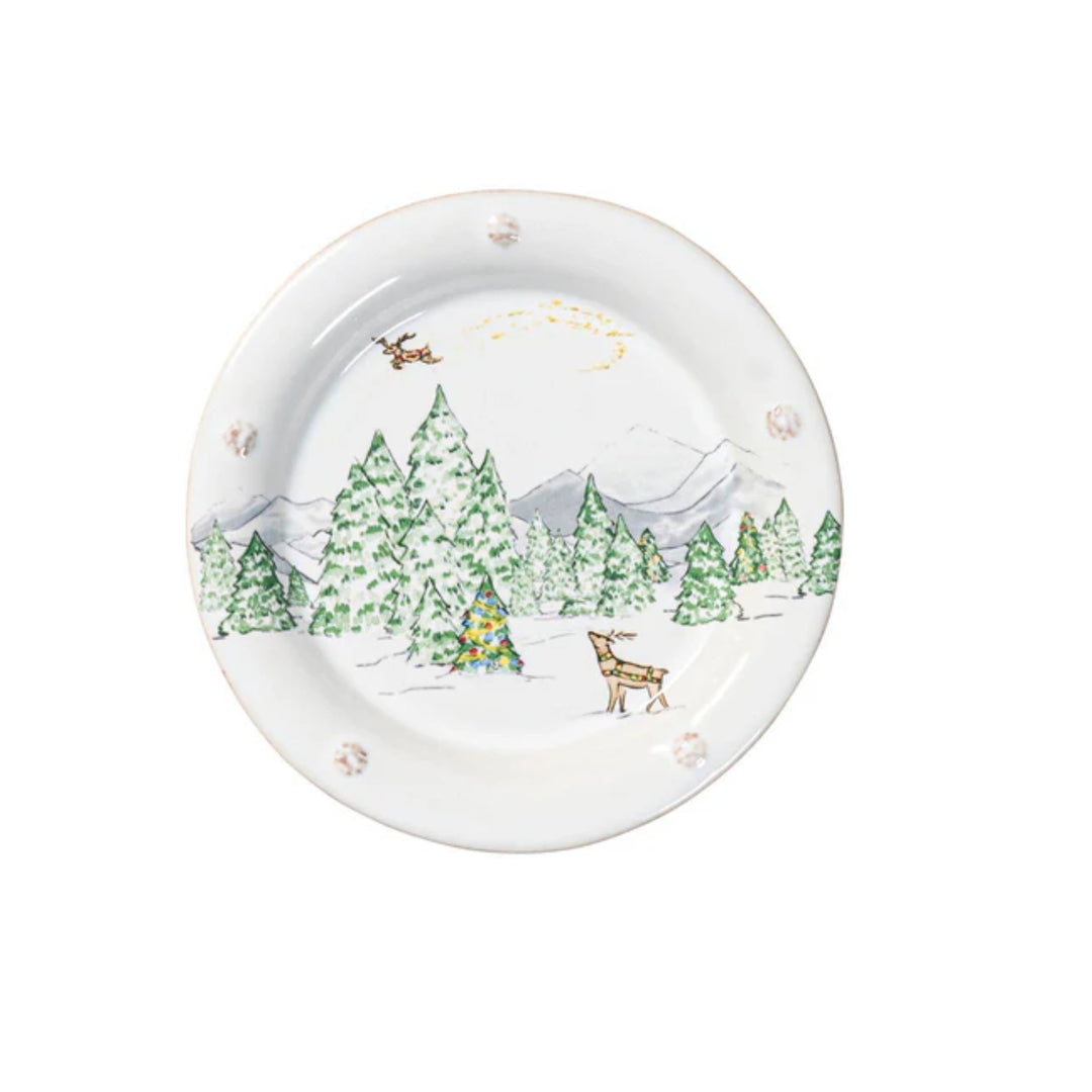 Berry & Thread North Pole Cocktail Plates Set/4