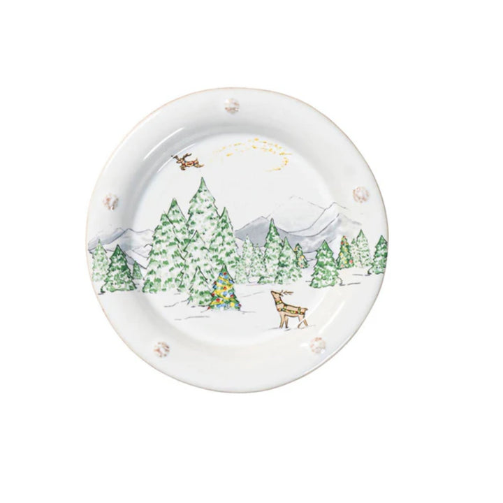 Berry & Thread North Pole Cocktail Plates Set/4