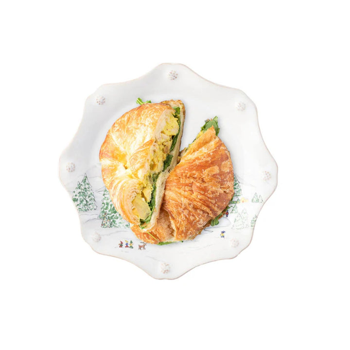 Berry & Thread North Pole Dessert/Salad Plate