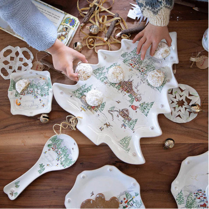 Berry & Thread North Pole Tree Platter