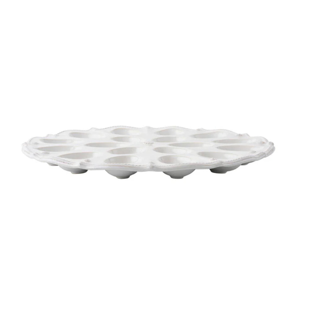 Berry & Thread Whitewash Deviled Egg Platter