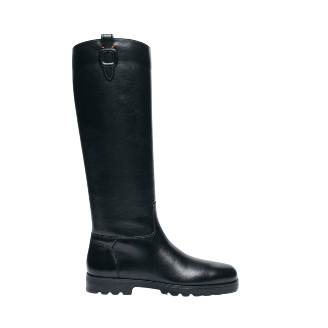 Bess Leather Boot in Black