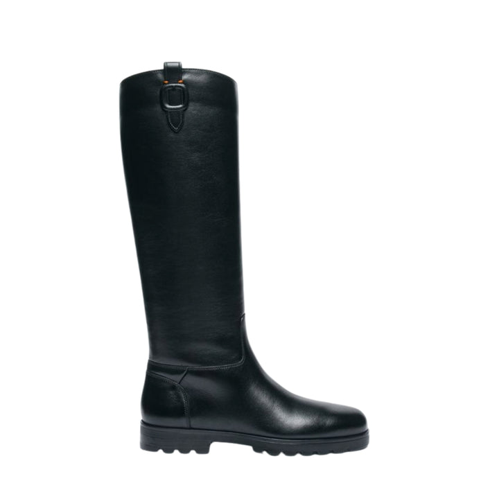 Bess Leather Boot in Black