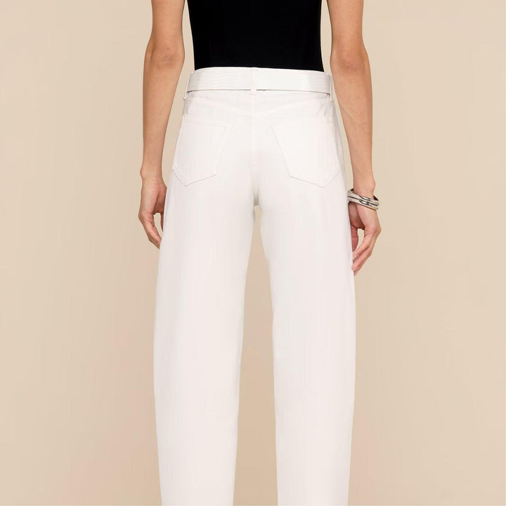 Bex Embellished Rodeo Jean in Blanc