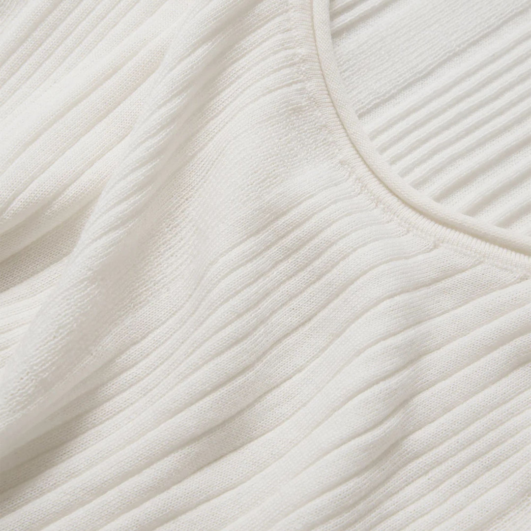 Birke Knit Tank in Ivory