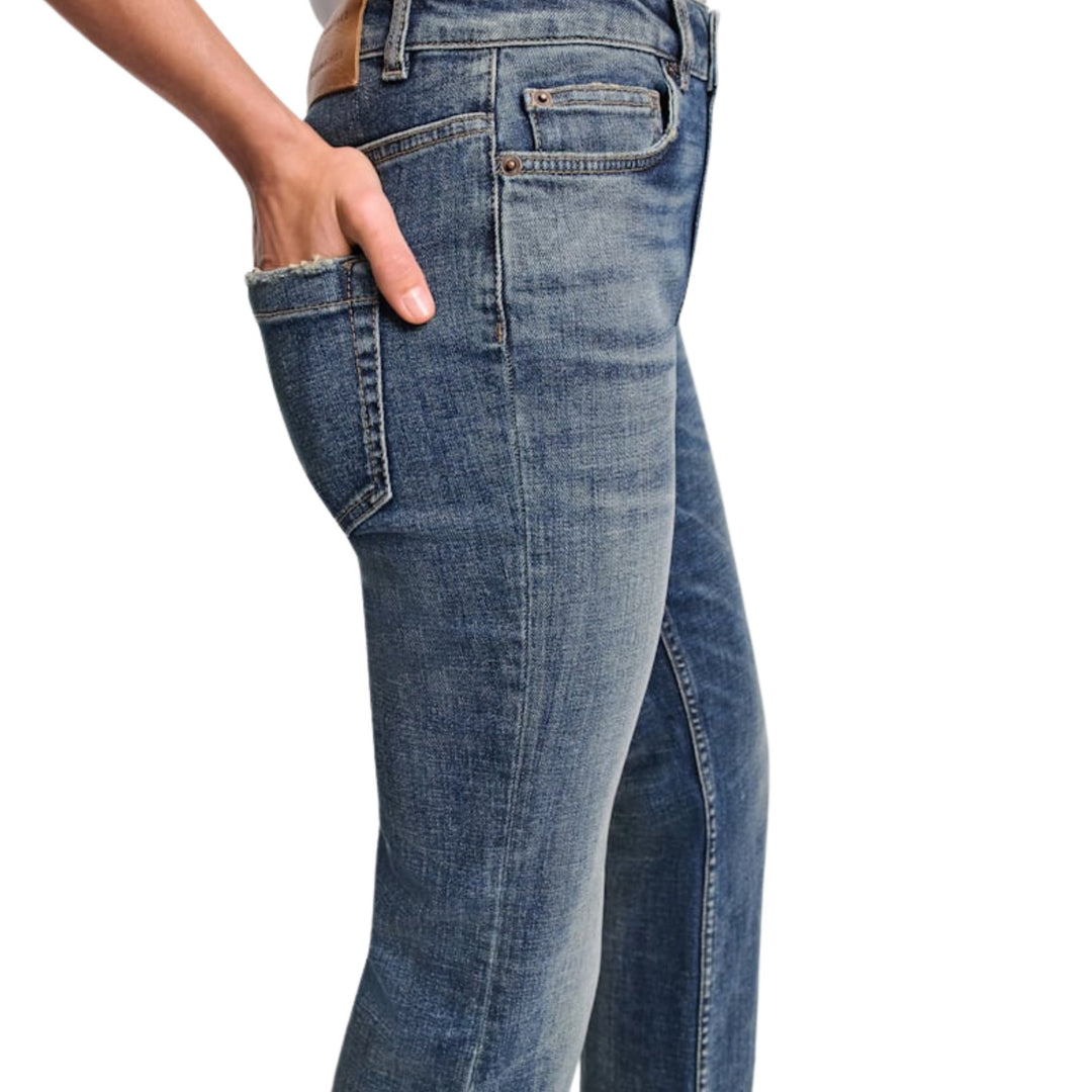 Blue Jeans Baby Pants in Vintage Blue