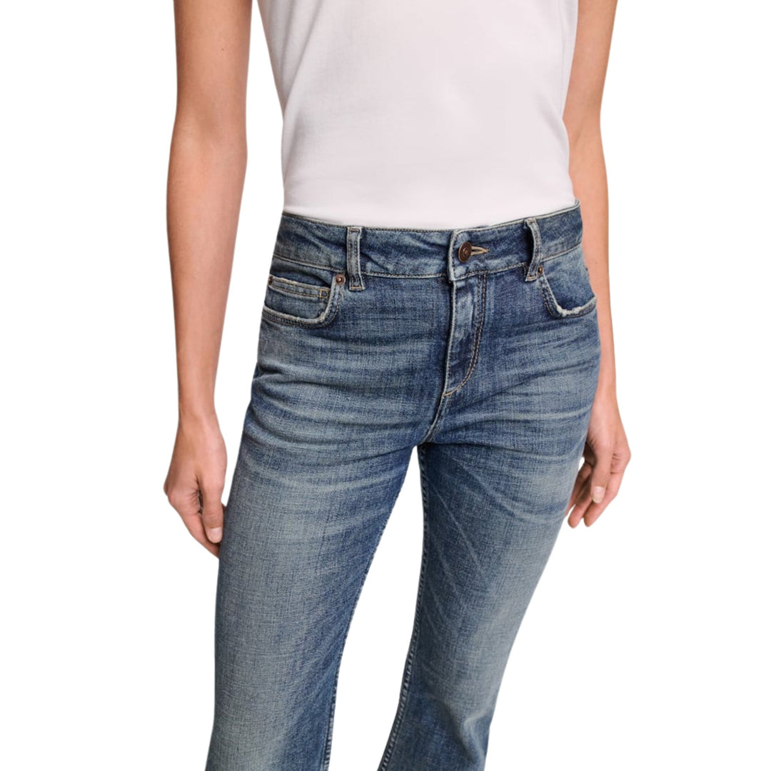 Blue Jeans Baby Pants in Vintage Blue