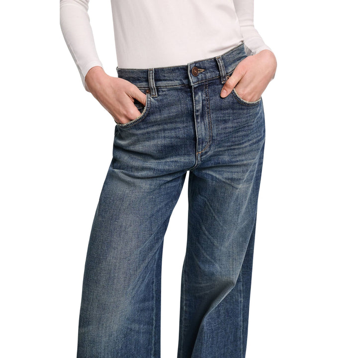 Blue Jeans Baby Wide Leg in vintage blue