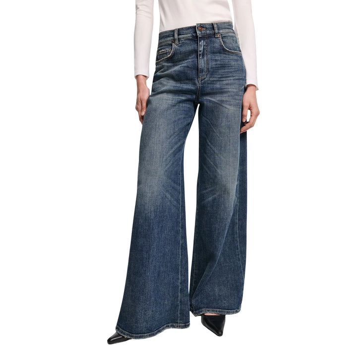 Blue Jeans Baby Wide Leg in vintage blue