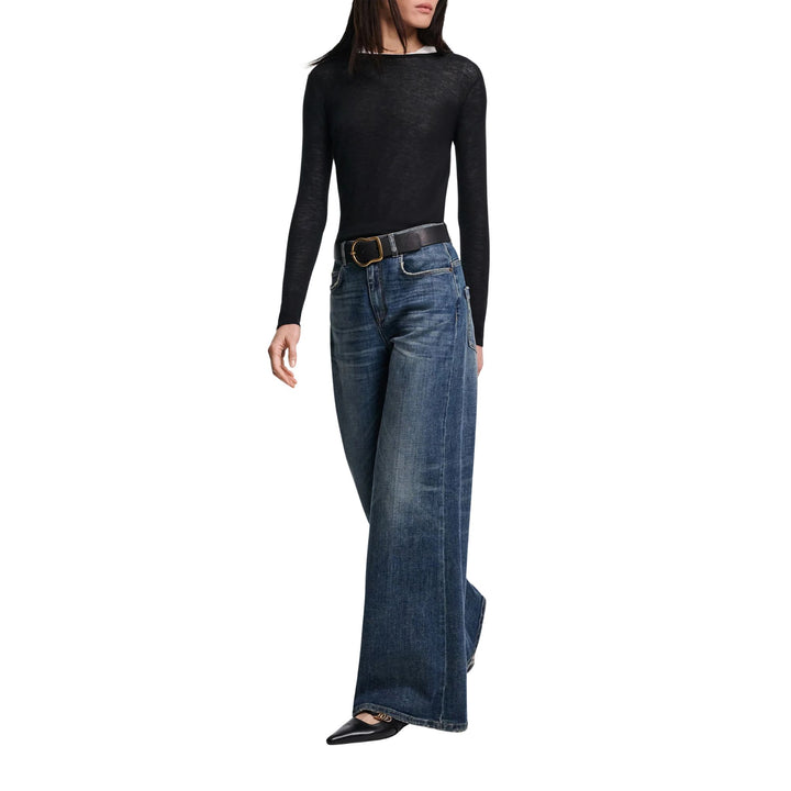 Blue Jeans Baby Wide Leg in vintage blue