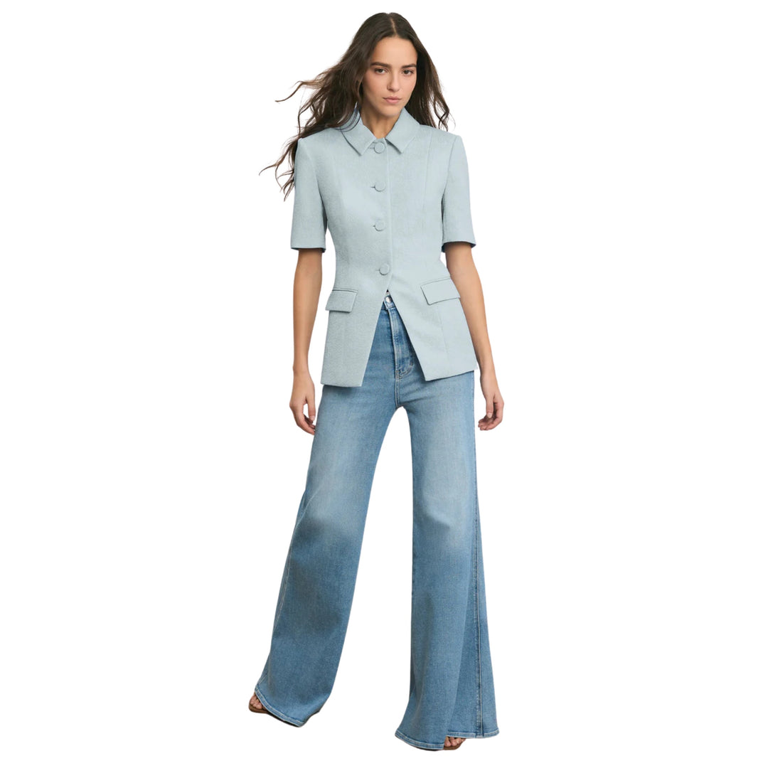 Bodie Jacket in Blue Stream