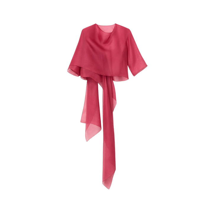 Bolero Tie Front Blouse