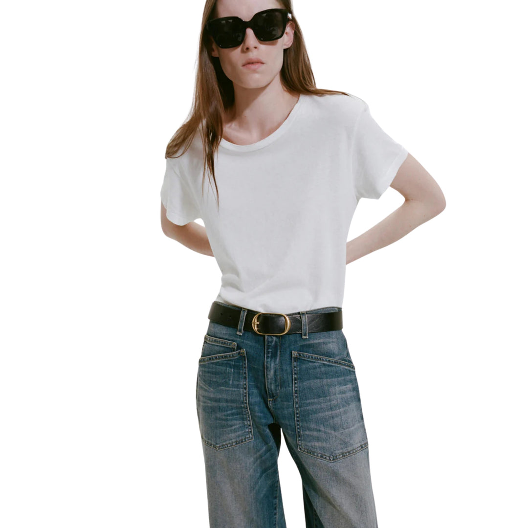 Brady Tee in White