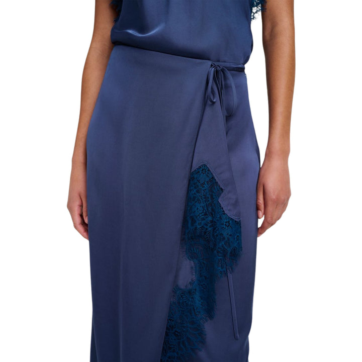 Bree Skirt in Ash Blue/Ash Blue