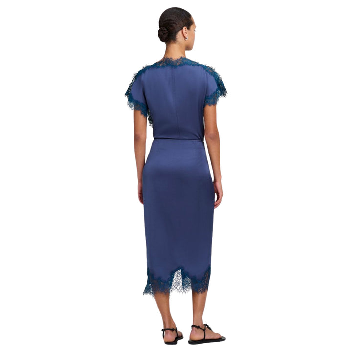 Bree Skirt in Ash Blue/Ash Blue