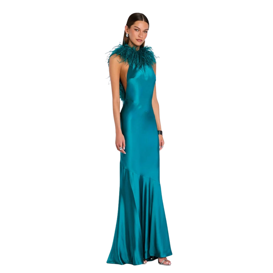 Brisbane Dress in Sarcelle
