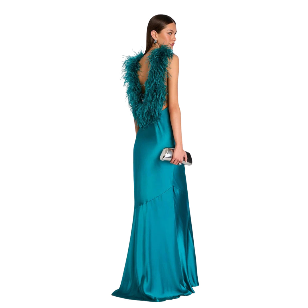 Brisbane Dress in Sarcelle