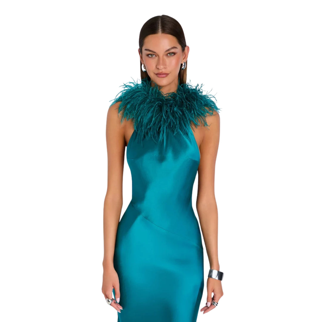 Brisbane Dress in Sarcelle