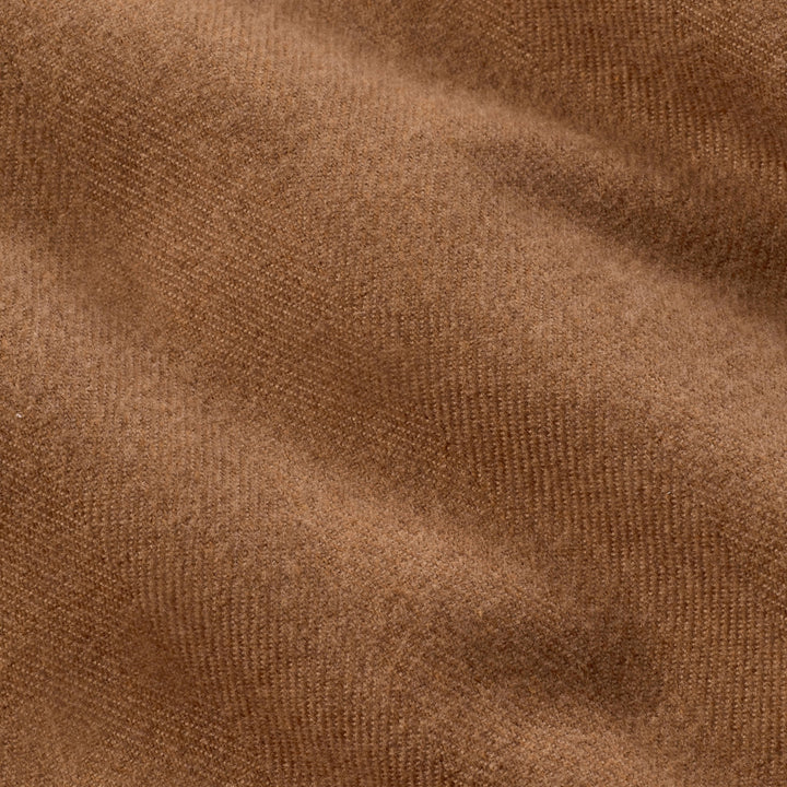 Brixen Italian Flannel Sport Shirt in Light Mocha