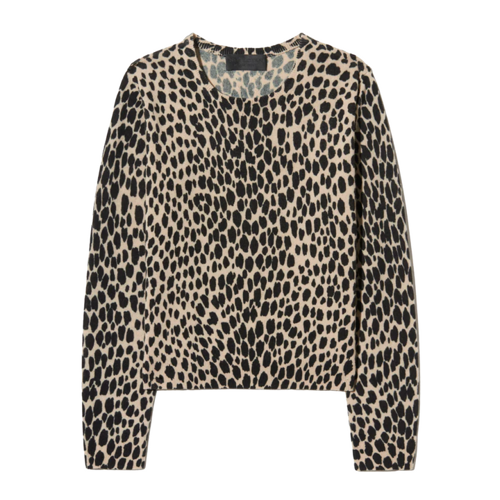 Laevin Printed Sweater in Cheetah