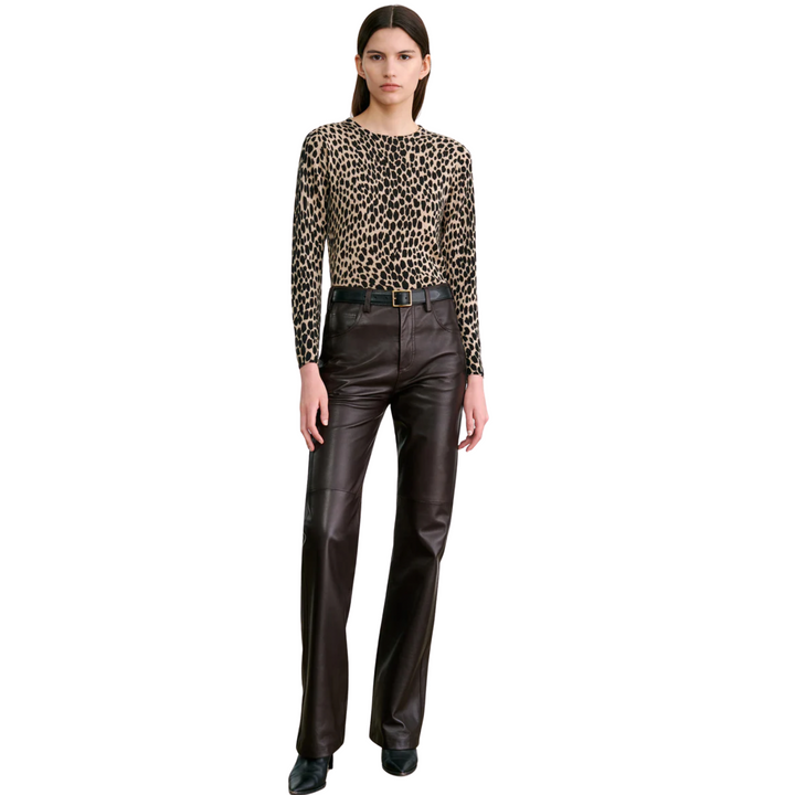 Laevin Printed Sweater in Cheetah