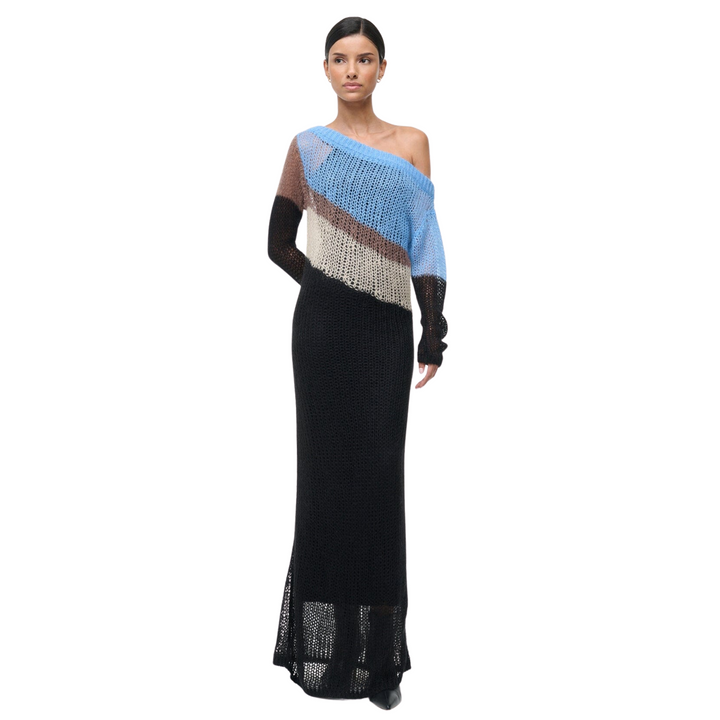 Tessa Dress in Country Blue