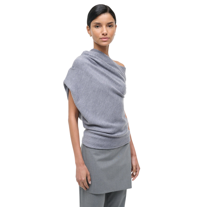Mabel Sweater in Heather Grey