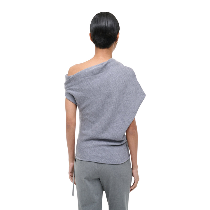 Mabel Sweater in Heather Grey